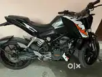 KTM duke 200, with 100% condition rear Apollo tire