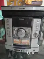 sony HCD RV 60 only machine 4800 watts 
Audio cassette player bt aux