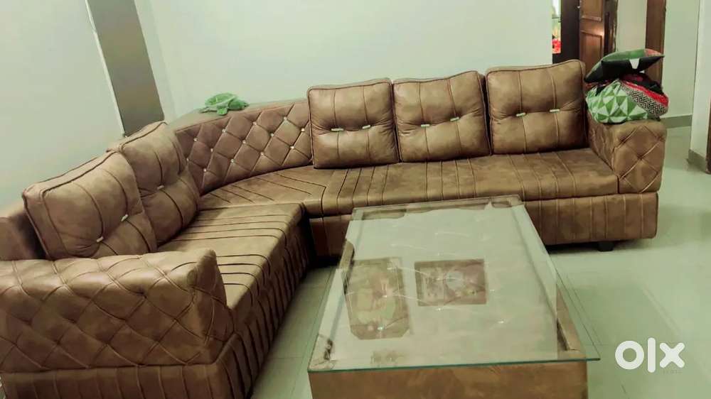 Sofa Set Brown
