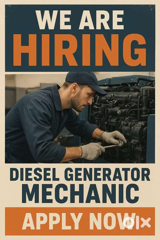 Diesel generator mechanic