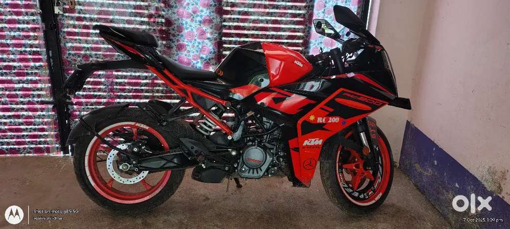 KTM RC 200 less driven 2023 model