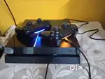 PS4 WITH 2 CONTROLLERS and GTA V