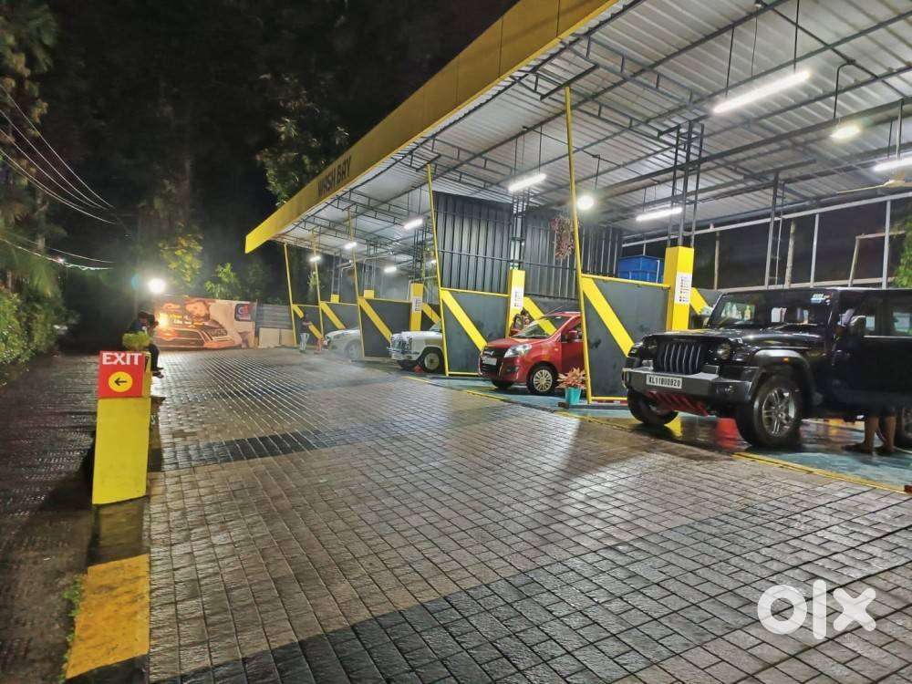 Car Wash and Detailing Hub for Sale at Nellikode, Vazhipoke, Calicut
