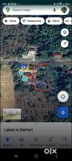 50 cent plot sale. meennagadi_palakamola-manikavu-kenichira route