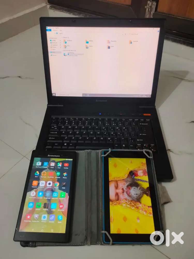 Lenovo Laptop + 2 Lenovo Tablets