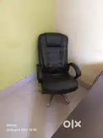 Office Table & Revolving Chair
