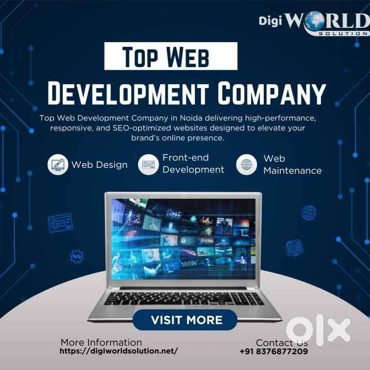 Top Web Development Company in Noida Delivering High-Performance Websi