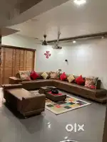 Luxurious 3 bhk full furnished high rise flat near Alap Green City