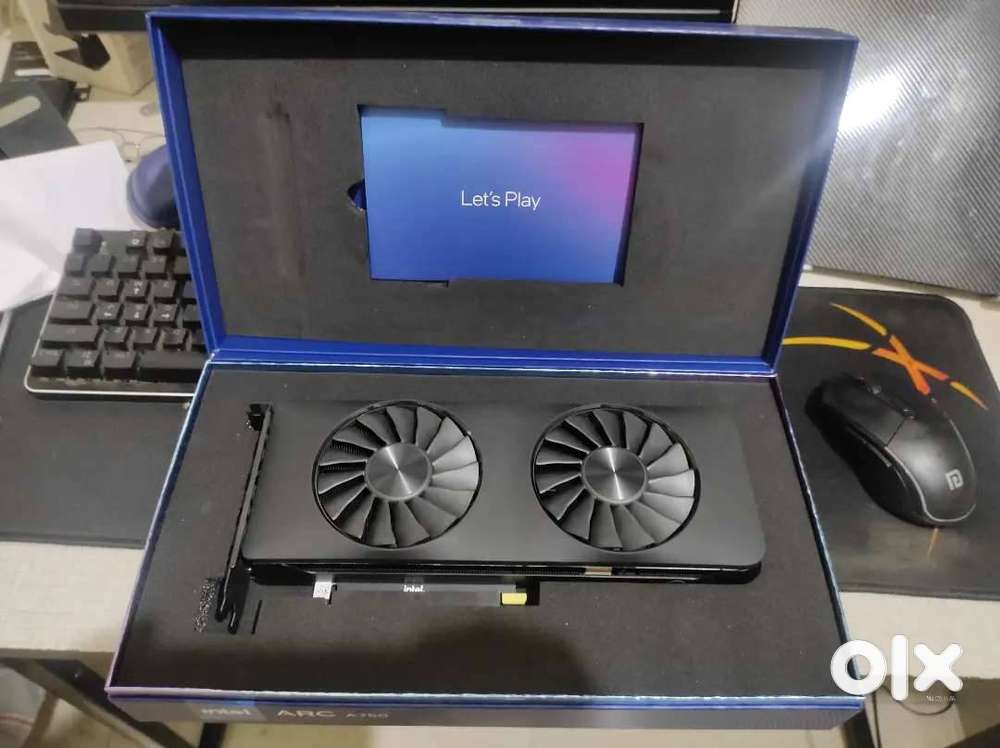 Intel ARC A750 GDDR6 8GB Graphics Card.