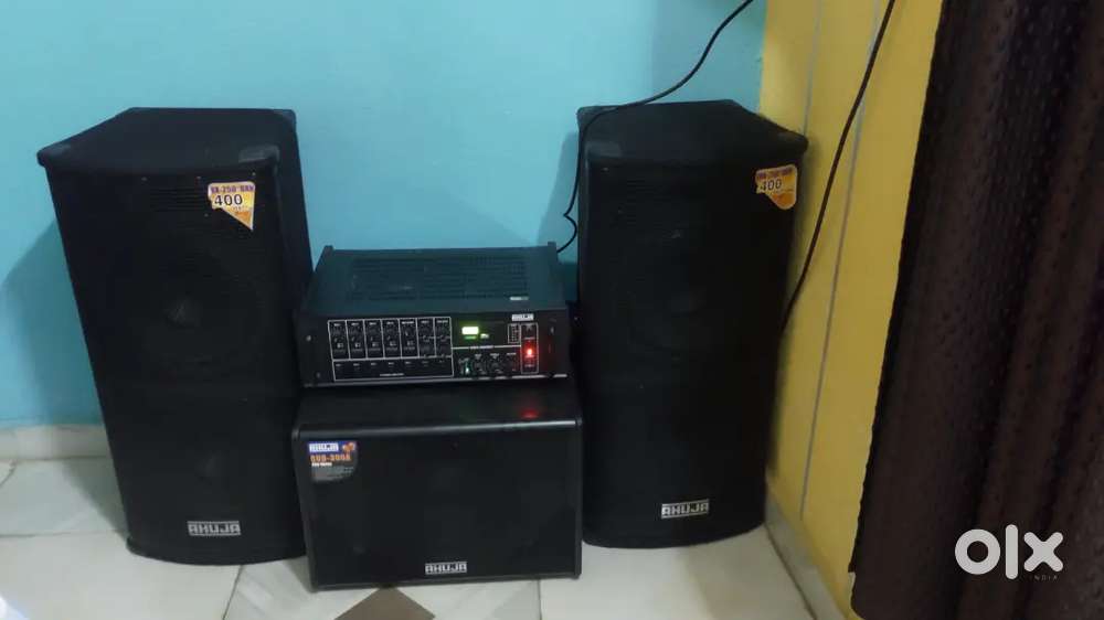 Ahuja SSA-5000DP with 500
WATTS with Built-in Digital Playe 3mounth