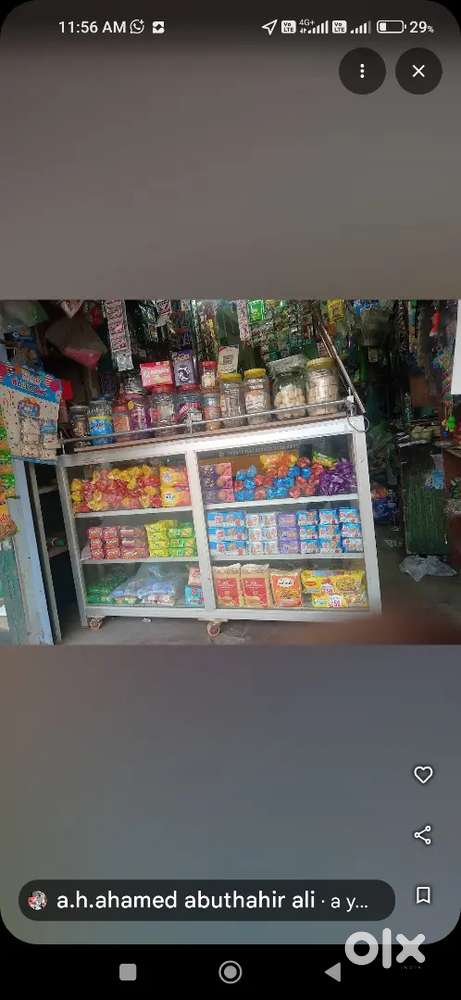 Showcase for maligai shop