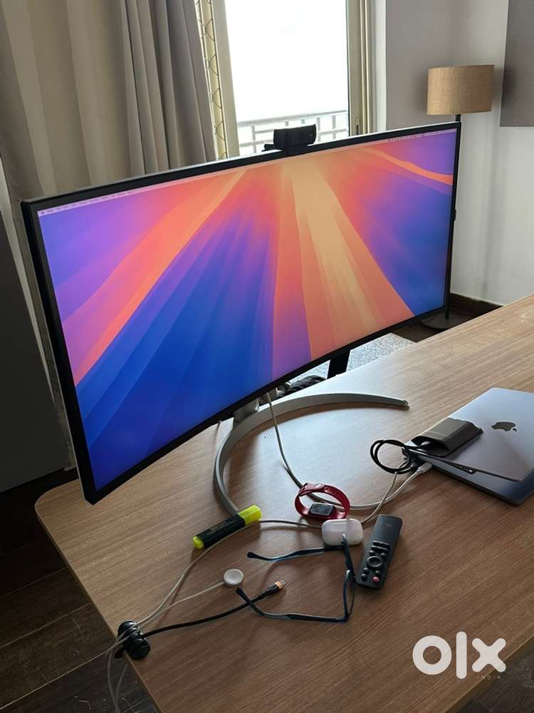 LG ultrawide curved monitor (38 inch)