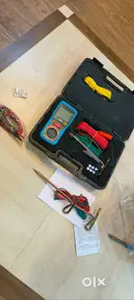 Digital earth resistance tester metravi