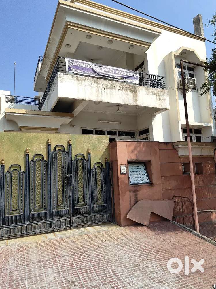 Commercial property for rent on 100 feet road in malviya nagar