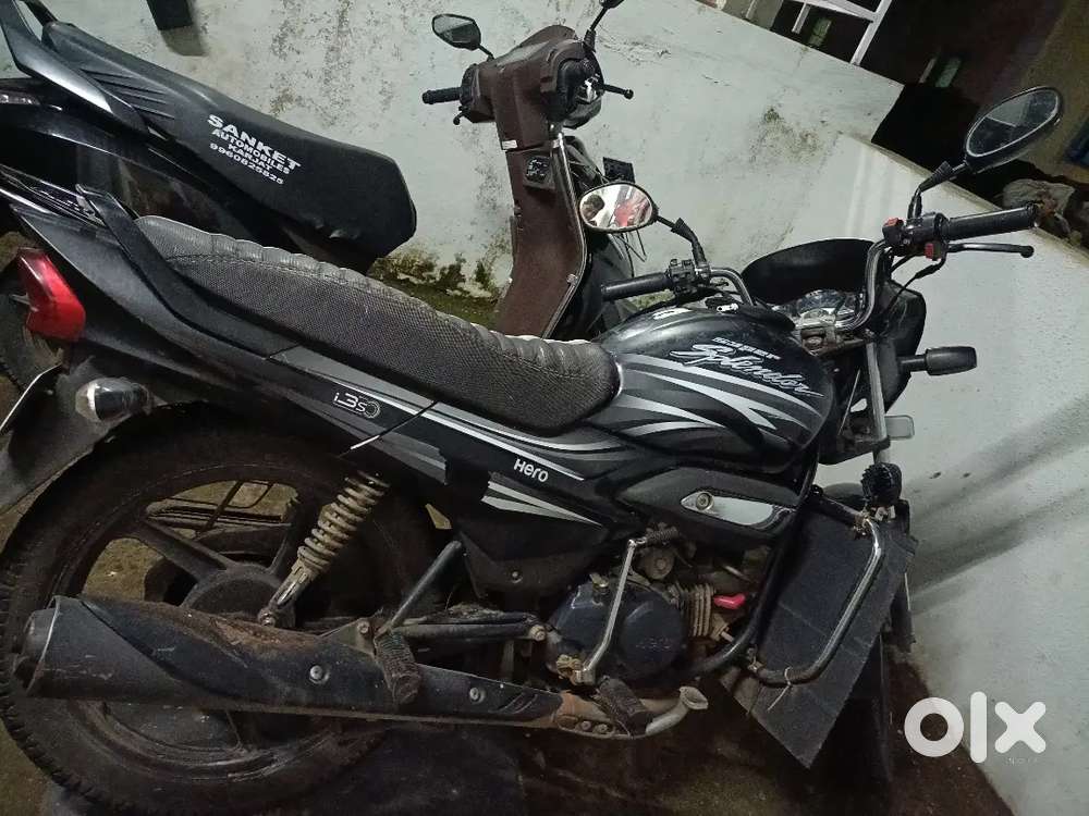 Hero super splendor is good condition and tyres are are new