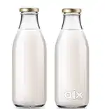 Milk Glass Bottles