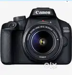 DSLR camera  (Canon E3000D) with Tripod