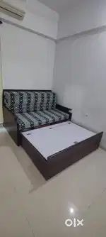 Convertible Sofa Bed with Storage ₹25k Negotiable