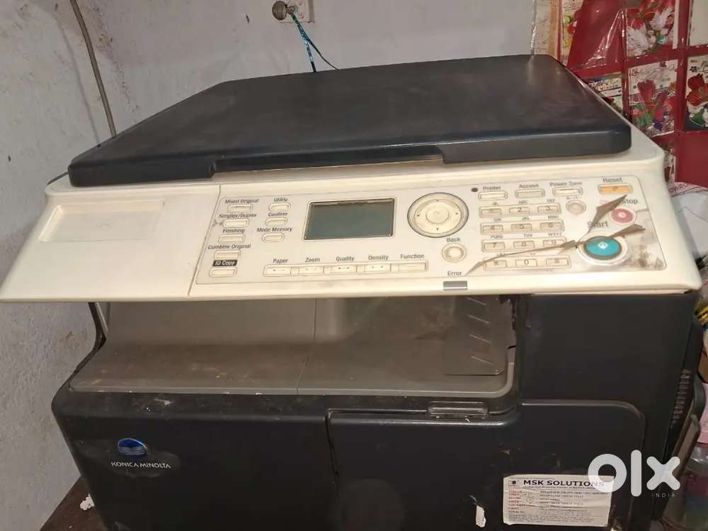 Konica Minolta Bizhub A3 All-in-One Monochrome Photo Copier Machine