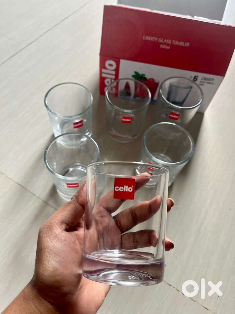 cello glasses pack of 6