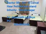Boys PG ( GH - 2 Cercal)Near Infocity and Pathika bus stand