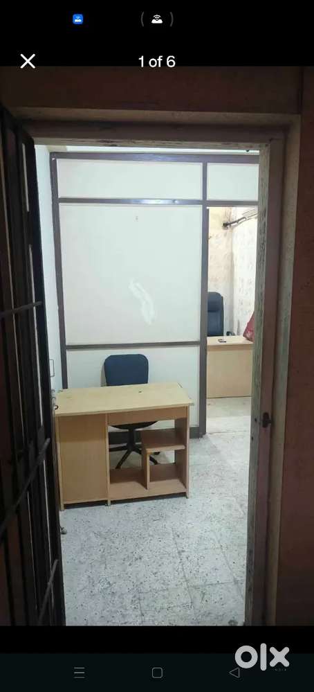 office on rent near trikon baug to use and to take gst number