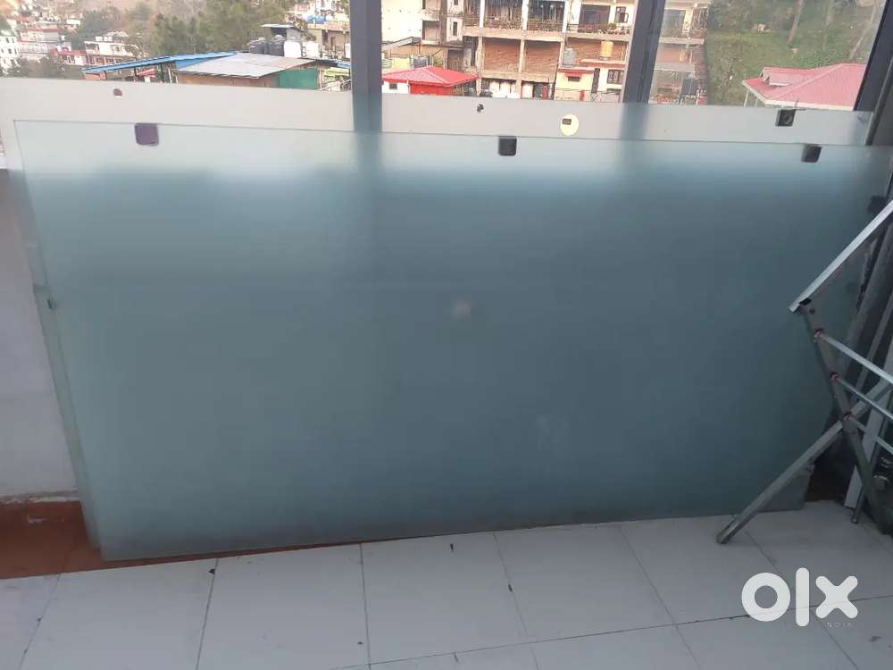 Kitchen or bathroom glass slider new