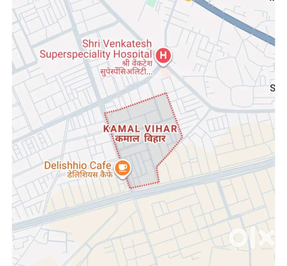 Kamal Vihar sector-4 corner 80ft road plot