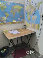Double side Mattress - 6*4 ,Study table , Book rack