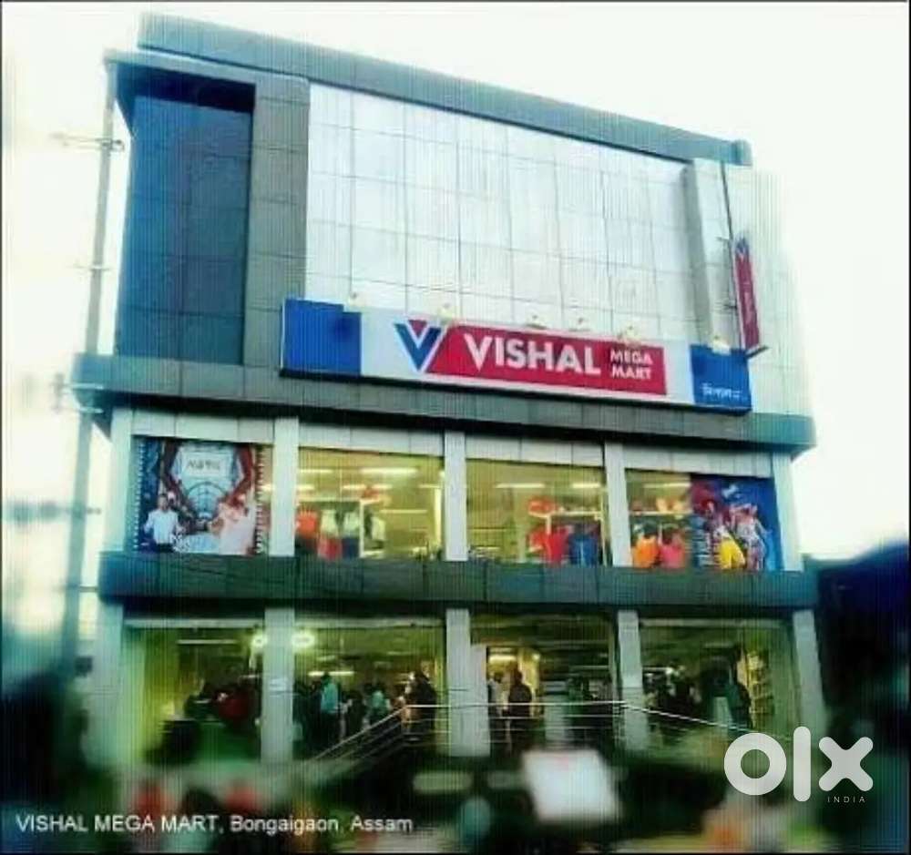 Urgent requirements in shopping mall vishal mega mart girls and boys