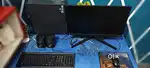 New Computer with full accessories with table and chair also