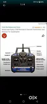 Drone transmitter and receiver