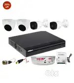 Dahua 4 camera Set with 1 year warranty