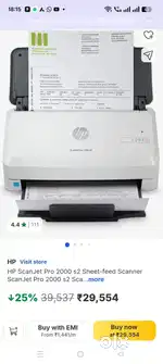 HP SCANJET PRO 2000 S2