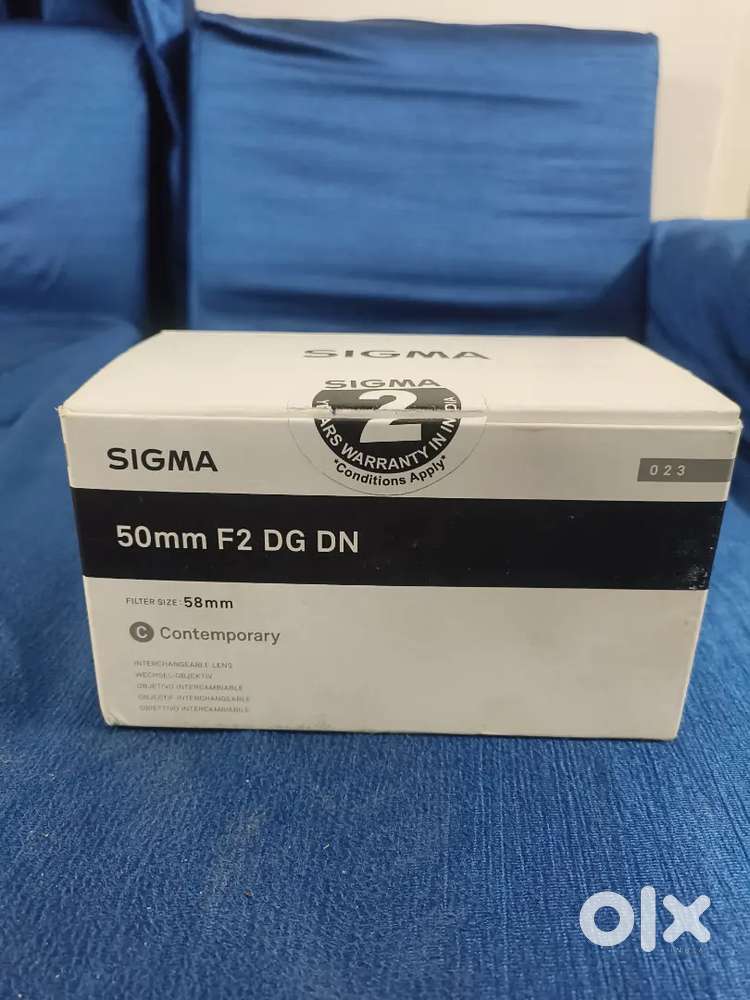 Sigma 50mm F2 lens