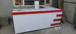Shop counter wooden size 4'x6'x2.5'