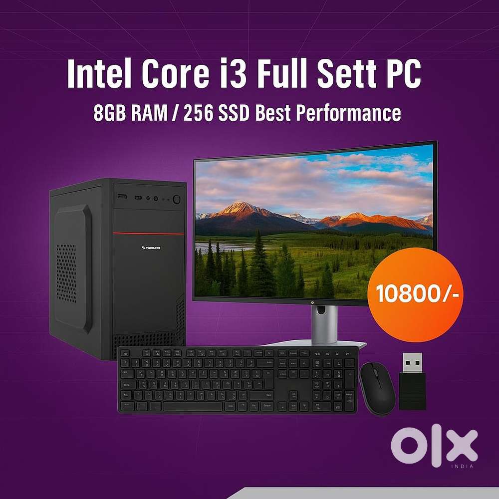 LOW BUDJET NEW ASSEMBLED I3 3rd & i5 4th JEN PC With 1 YEAR WARRANTY