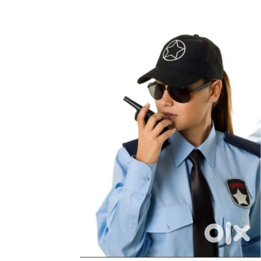 Lady security guard cum receptionist