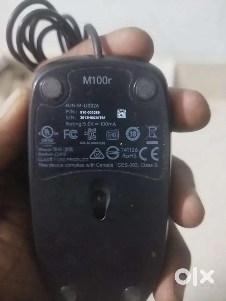 Mouse Logitech -2No with MI OG Data cable-1No