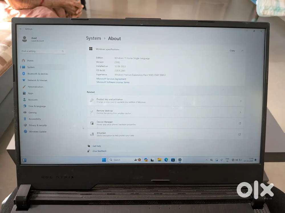 Asus ROG Strix Model G531