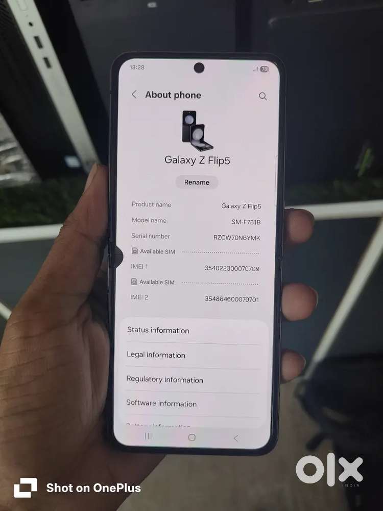 SAMSUNG  Z flip 5