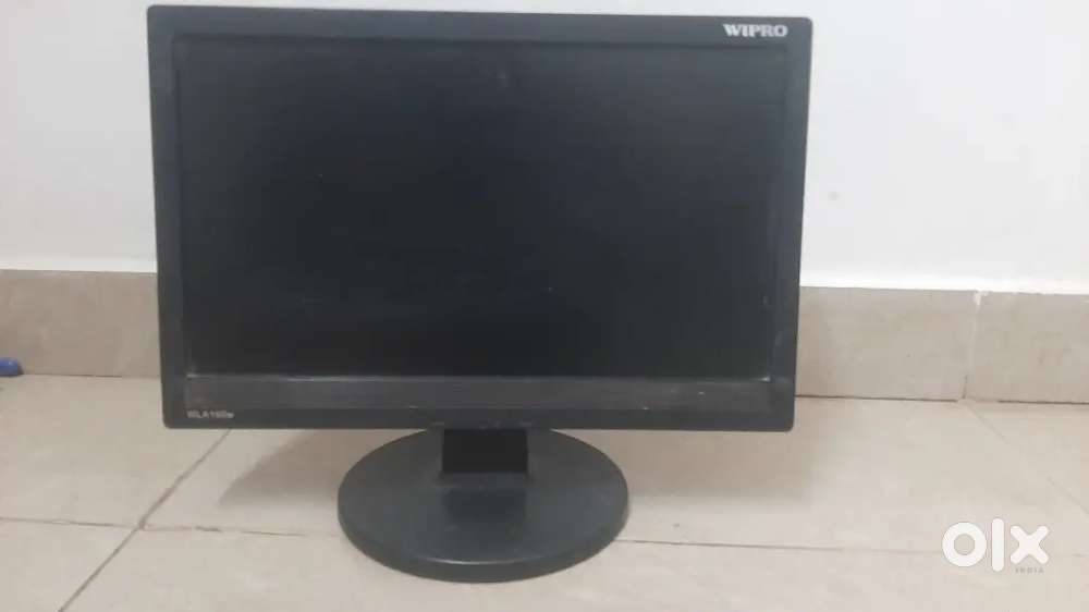 Wipro Wla 160w monitor 15 inch lcd wide screen..working condition