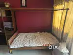 Saagwan/Teak Bed 6x4