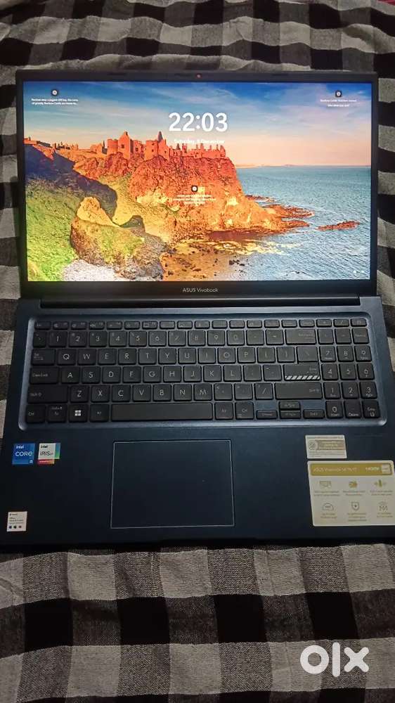 Asus vivobook laptop i5 12th generation 8/512 ram