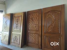 New Teak wood,jungle wood Doors and windows,wooden  frames for sales