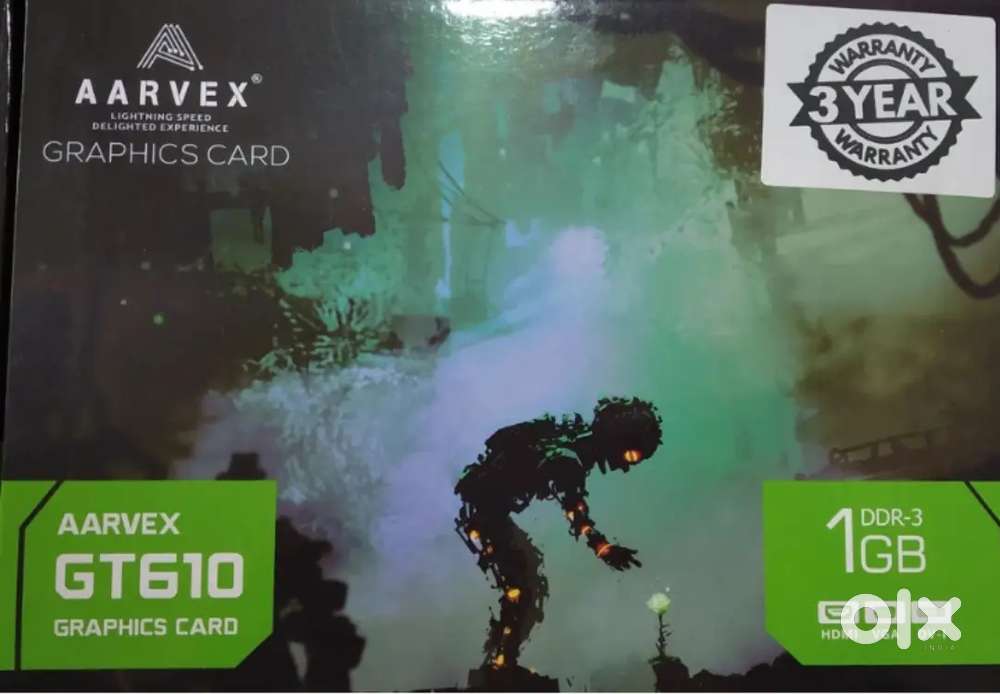 Graphics cardGT610-DDR3-1GB Vram.