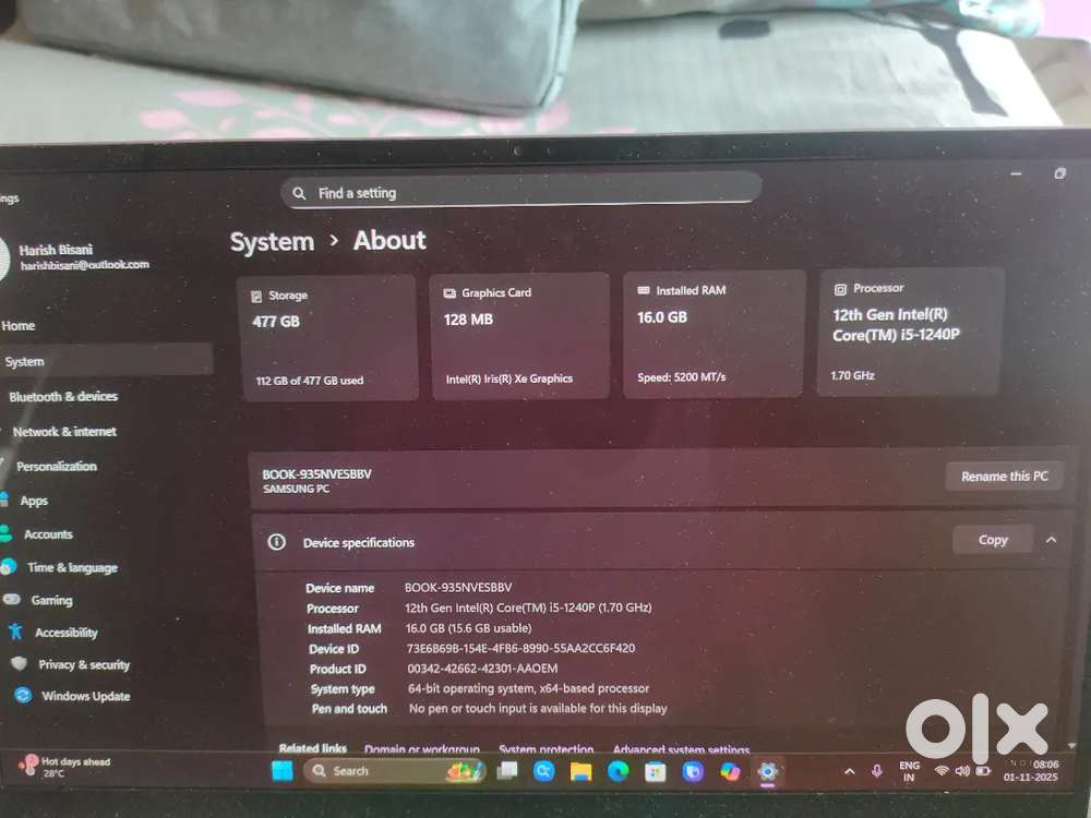 Thinnest, lightest and powerful Laptop