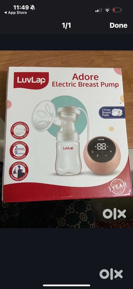 Luv lap breast pump