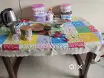 Plastic dining table