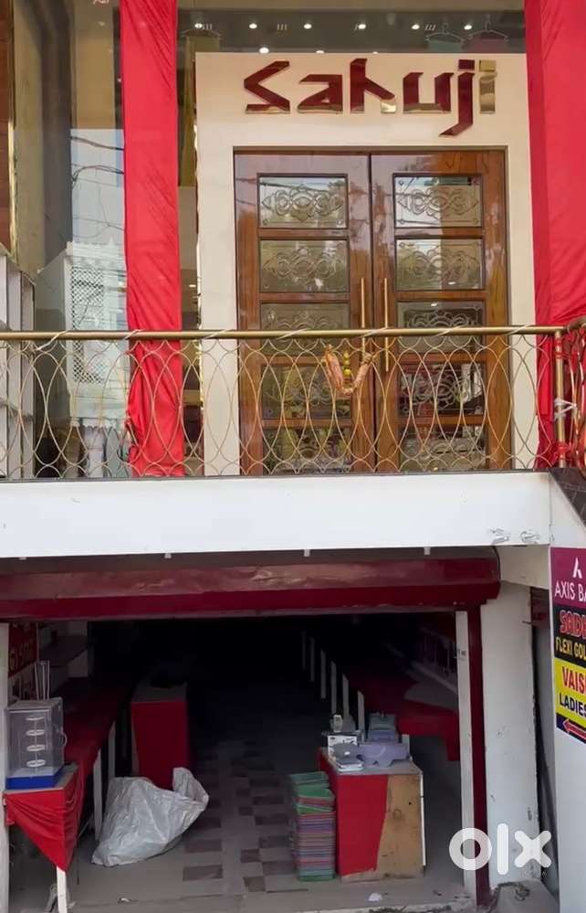 Shop road side view for Showroom & Office